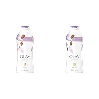 Daily Moisture with Almond Milk Body Wash, 22 oz (Pack of 2)