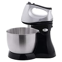 Stand Mixer, Kitchen Electric Mixers with 5-QT Stainless Steel Mixing Bowl, Dough Hook, for Most Home Cooks
