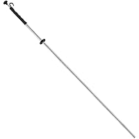 Master Magnetics Extra Long Retrieving Baton with Release Handle - Easy Grip Handle with Hook, 0.50