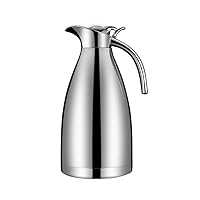 Insulation Kettle 304 Stainless Steel Large Capacity Household Portable Thermal CoffeeTea Insulation Pot (Color : D, Size : 1.5L)