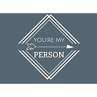 You're My Person: Prompted Fill In Blank I Love You Book for Fiance, Boyfriend, Partner; Things I Love About You Book for Husband, Husband ... Boyfriend, Fiance; Valentine Book for Men You're My Person: Prompted Fill In Blank I Love You Book for Fiance, Boyfriend, Partner; Things I Love About You Book for Husband, Husband ... Boyfriend, Fiance; Valentine Book for Men Paperback