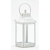 Dollhouse Miniature White Lantern, Non-Electric
