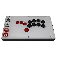 FightBox F9-PC All Button Leverless Arcade Fight Stick Game Controller Compatible With PC/PS3/Switch