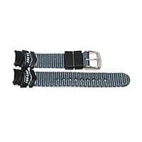 14mm Blue Nylon Rubber Freestyle Sport Watch Band Strap