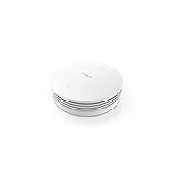 Bosch Smart Home Smoke Alarm II with App Function and Replaceable Battery Compatible with Apple HomeKit