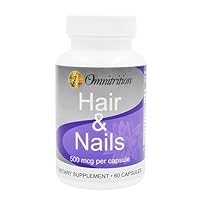 Omni Hair & Nails Dietary Supplement, 60 Capsules