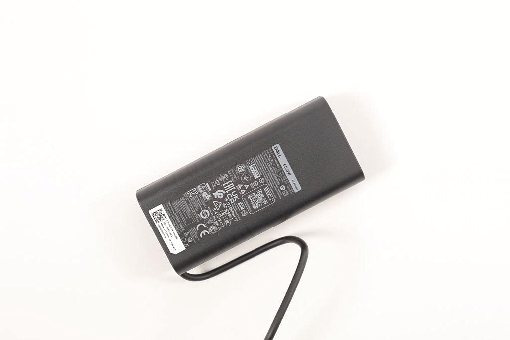 Dell Laptop Charger 65W Watt USB Type C AC Power Adapter LA65NM190/HA65NM190/DA65NM190 Include Power Cord for Dell XPS 12 9250, XPS 13 9350 Compatible with XPS Series and Latitude 5000 Series
