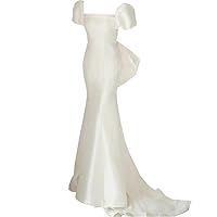 Wedding Dress Slim Court Wind Bride Brigade Shoot Simples Evening Dress Satin Drag Tail Light Wedding Dress