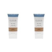 COVERGIRL - Clean Matte BB Cream, Oil-Free, Long-Lasting, Sensitive Skin, Lightweight, 100% Cruelty-Free (Pack of 2)