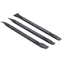 3 in 1 Anti-Static Reusable Plastic Spudger Pry Bar Open Repair Tools for Phone Tablet Black Durable and Practical