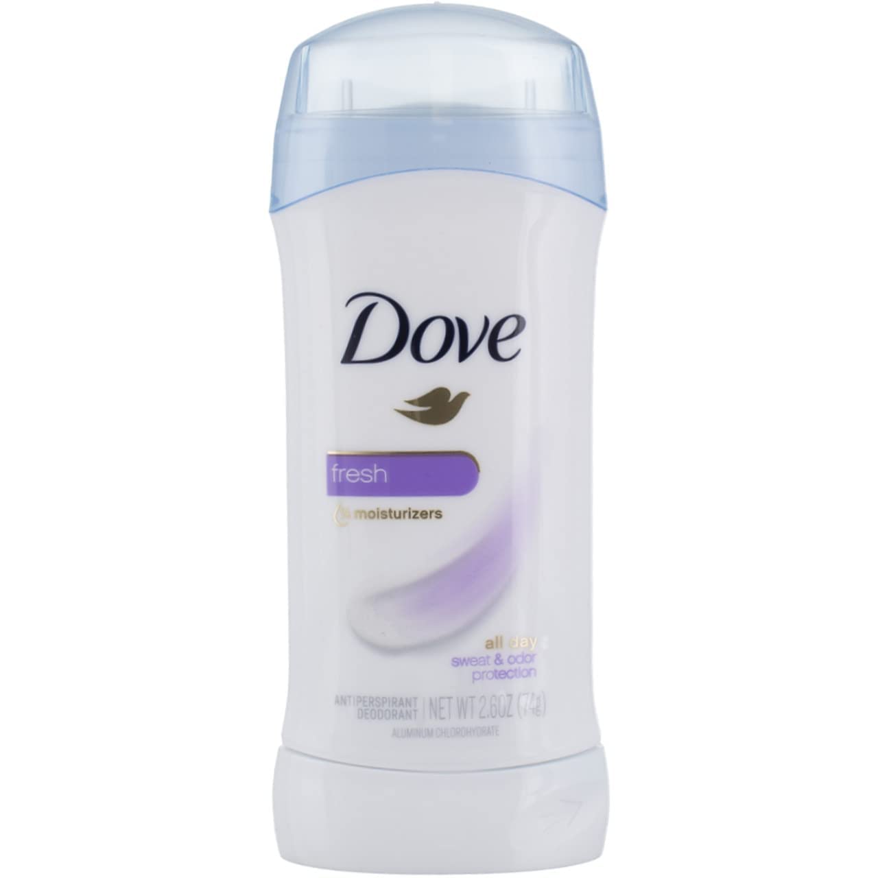 Dove Invisible Solid Deodorant, Fresh, 2.6 Ounce (Pack of 3)
