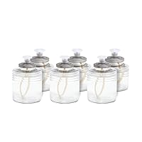 Sterno 24 Hour SoftLight Liquid Wax Candles, Table Lighting, 2.1”D x 3.1”H, 6 Pack