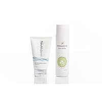 Neutriderm Large Pre-Makeup Bundle, Neutriderm Moisturising Lotion Hydra Cleanser, Pre-Makeup Skincare Essentials, 125ml (4.2 fl oz) + 250ml (8.4 fl oz)