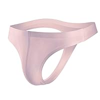 Seamless Free Breathing Male Smooth Ice Silk G-Strings & Thongs Underwear Men Brief