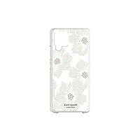 Kate Spade Hardshell Case for Samsung Galaxy A42 5G - Hollyhock Floral Clear