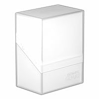 Ultimate Guard Boulder 60+, Deck Case for 60 Double-Sleeved TCG Cards, Frosted, Secure & Durable Storage for Trading Card Games, Soft-Touch Finish