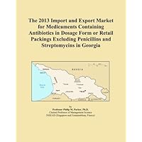 The 2013 Import and Export Market for Medicaments Containing Antibiotics in Dosage Form or Retail Packings Excluding Penicillins and Streptomycins in Georgia