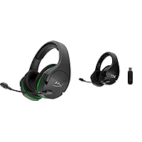 HyperX CloudX Stinger Core – Wireless Gaming Headset & Cloud Stinger Core - Wireless Gaming Headset, for PC, 7.1 Surround Sound, Noise Cancelling Microphone, Lightweight