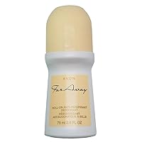 Deodorant Roll-on Far away , Long-lasting Odor Protection with a Fresh Floral Scent, For Women, 2.6 oz/ 75ml