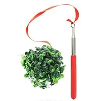 Toyland Christmas Mistletoe with Extendable Rod - Novelty Party Must Have