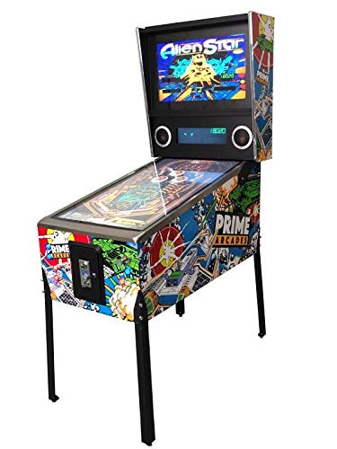 Prime Arcades Virtual Pinball 900 Games in 1 Hundreds of Classic Pinball Games - Pinball FX2 FX3 - Full Size Machine