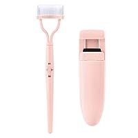 Eyelash Separator and Curler Kit,Eyelash Comb Eyebrow Brush Eyelash Separator Mascara-Applicator Eyelash Definer with Comb Cover Cosmetic Brushes Tool