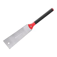 MichaelPro Japanese Pull Saw, 10 Inch Double Edge Hand Saw for Wood Working, Japanese Ryoba Saw Flush Cut Saw Woodworking Tools with Corrosion Resistant High Carbon Steel Blade, Non-Slip Handle