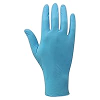 MAGID ComfortFlex COMPLETE Disposable Exam Gloves, 100 Gloves, 6/XS, Blue Nitrile