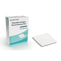 Wound Free Resorbable Collagen Wound Dressing Pads 2