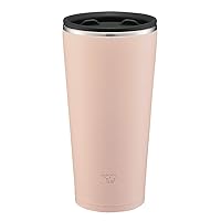 ZOJIRUSHI Stainless Mug with Tea Leaf Filter - Pink Champagne 16oz