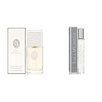 Jessica McClintock Eau de Parfum Spray, 3.4 Fluid Ounce & Rollerball Perfume for Women .33 oz