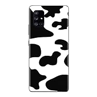 MightySkins Skin for Samsung Galaxy A71 5G - Cow Print | Protective, Durable, and Unique Vinyl Decal wrap Cover | Easy to Apply, Remove, and Change Styles | Made in The USA (SAGA71-Cow Print)