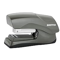 Bostitch Office Heavy Duty Stapler, 40 Sheet Capacity, No Jam, Half Strip, Fits into the Palm of Your Hand, For Classroom, Office or Desk, Gray