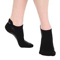 Ombre, Sport, and Novelty Print Non Skid Socks for Women - Non Slip Grip Yoga Socks for Pilates, Barre, Ballet