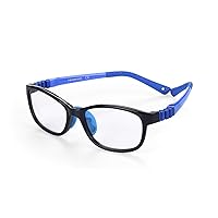 FONHCOO Blue Light Blocking Glasses for Kids, Boys & Girls Unbreakable Frame Computer Gaming TV Glasses