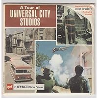 View-Master A Tour of Universal City Studios Vintage ViewMaster 3 Reel Set with Original Cover and Booklet
