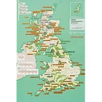 The Great British Outdoors - Collect and Scratch Print (Collect & Scratch Maps)