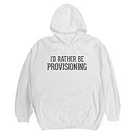 I'd Rather Be PROVISIONING - Men's Pullover Hoodie