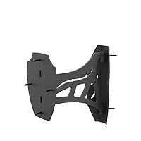 Skull Hooker Small/Medium Steel Powder-Coated Game Corner Shoulder Mount with Single 10-inch Swing Arm, Black