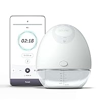 Breast Pump - Single, Wearable Breast Pump with App - The Smallest, Quietest Electric Breast Pump - Portable Breast Pump Hands Free & Discreet - Automated with Four Personalized Settings
