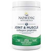 Nordic Naturals Joint & Muscle Collagen Peptides, Unflavored - 10.6 Ounces - Collagen Supplement for Skin Health and Joint Mobility - 15 Servings