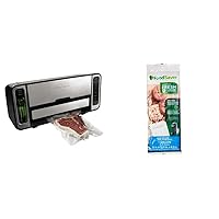 FoodSaver Vacuum Sealing System with Reusable Zipper Bags for Airtight Food Storage (5800 Series)