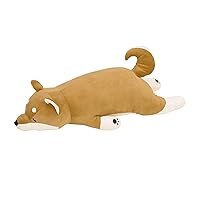 Plush Body Pillow, Soft Stuffed Sleepy Animals, Premium Long Throw Pillow, Shiba Dog Kotaro, Favors Preferred Gifts for Girls, L Size (Total Length Approx. 28.7 inch) 48768-44