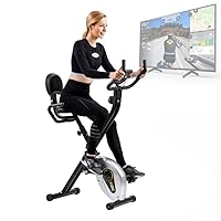 Bluefin Fitness Tour Lite Exercise Bike, Exercise Bike Home Use, Fitness For Home Training, Kinomap Compatible, Foldable Home Bike: Console, Magnetic Resistance Exercise Bike, Folding Bike
