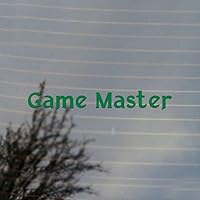 Game Master Fantasy Board Game RPG Pen and Paper Gaming Vinyl Decal (Green)