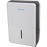 Keystone Energy Star 22-Pint Portable Dehumidifier for Basement, Garage, Living Room, and Large Rooms up to 1,500 Sq.Ft., Quiet Dehumidifier for Home and Moisture Absorber with Auto-Shutoff and Timer