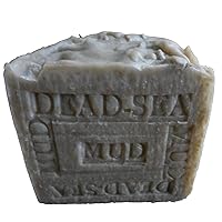 Aged Black Mud Soap Aged 14 oz - From Our Special Collection Large Dead Sea Mud Soap and Cocoa Butter Excellent Bath & Body Soap