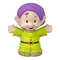 Replacement Part for Fisher-Price Little-People Princess Playset - HPL23 ~ Replacement Dwarf Dopey Figure ~ Inspired by Disney Snow White and The Seven Dwarfs