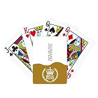Husbands Love Wife Art Deco Fashion Royal Flush Poker Playing Card Game