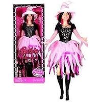 Barbie 2008 Halloween 12 Inch Doll (M3523) - Barbie Fashion Spell with Witch Costume and Hairbrush